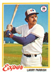 1978 Topps Baseball Cards      294     Larry Parrish